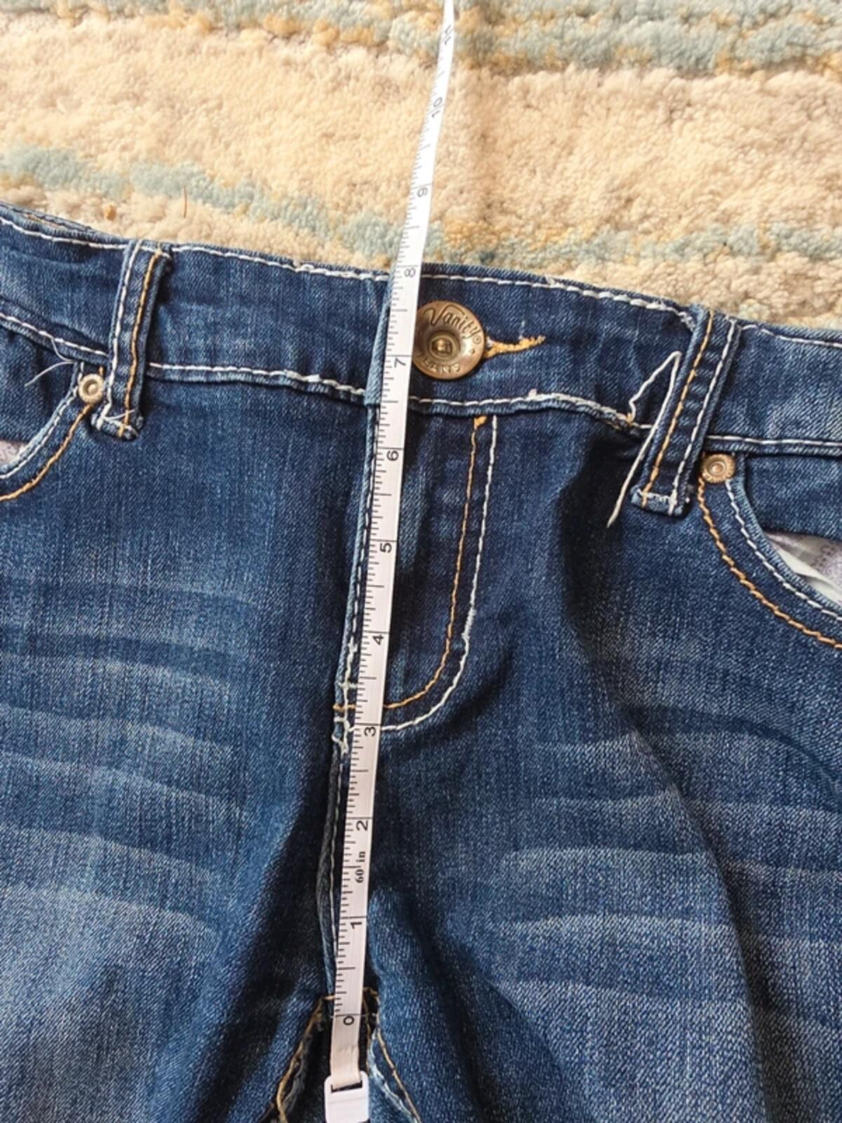 Vanity Low Rise Bootcut Vintage Y2K Jeans UK Size 8/10 Tall