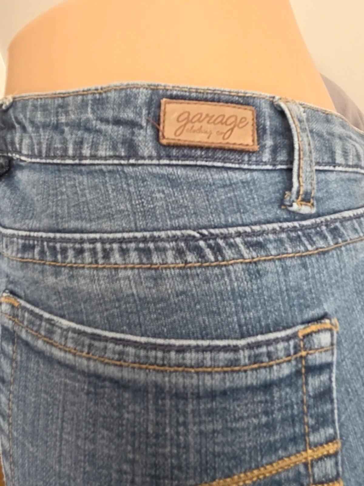 Garage Mid Rise Straight Vintage Y2K Jeans UK Size 12/14 Tall