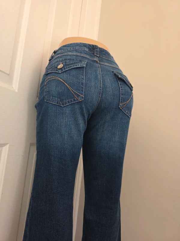 Axcess Mid Rise Bootcut Vintage Y2K Jeans UK Size 12