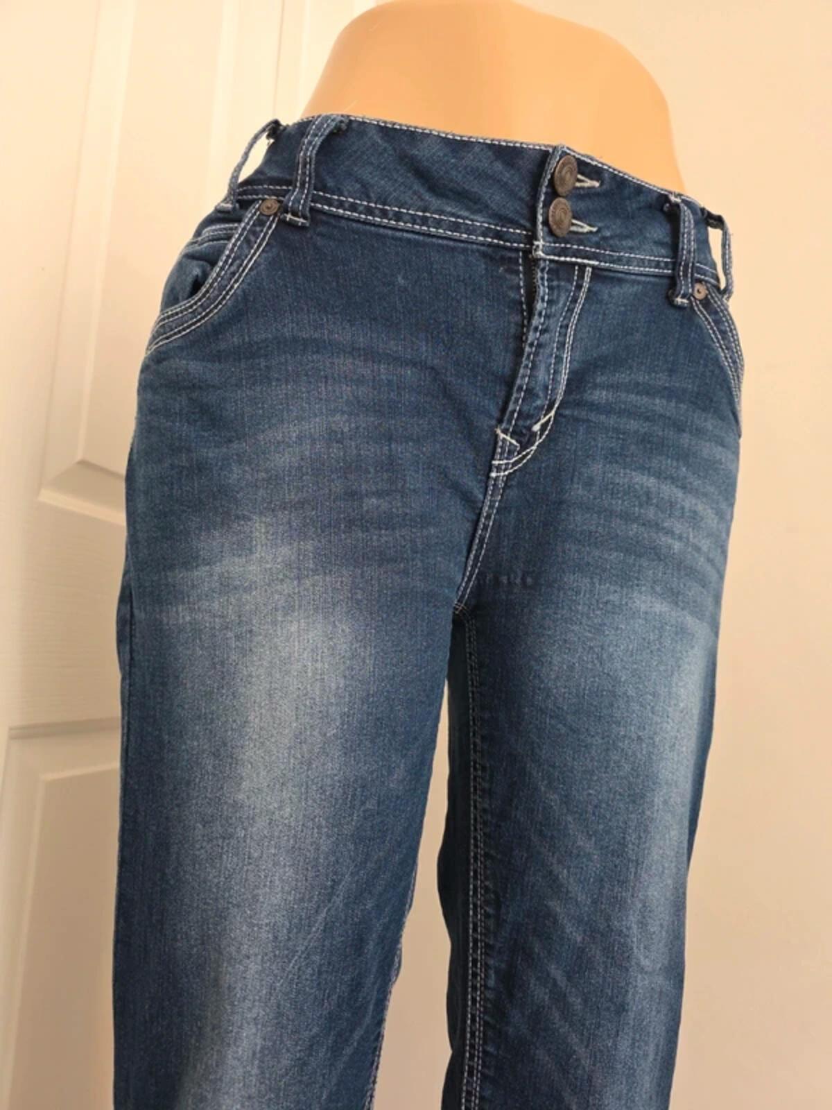 WallFlower Mid Rise Bootcut Vintage Y2K Jeans UK Size 18
