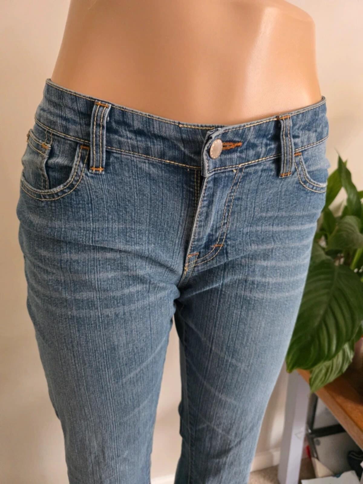Vintage Y2K Sergio Valente Low Rise Bootcut Jeans UK Size 10/12