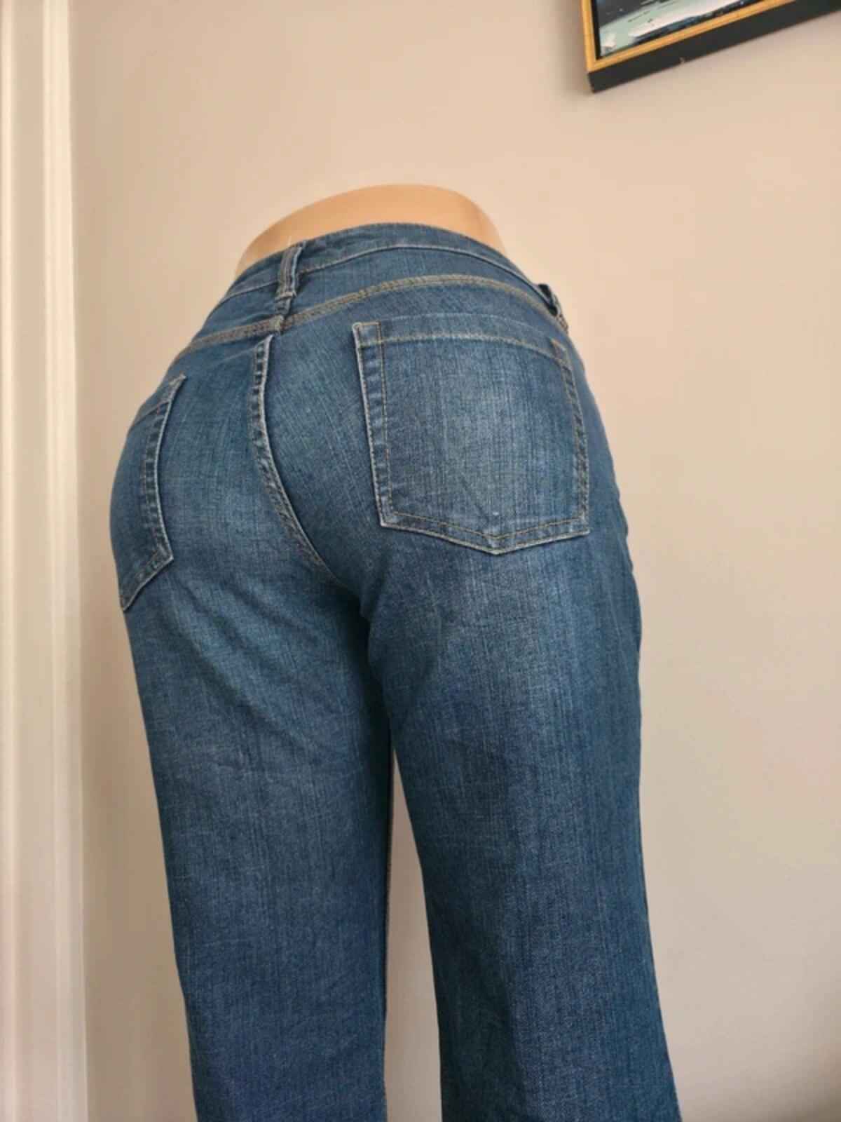 NY&C Vintage Y2K Low Mid Rise Bootcut Jeans UK Size 10