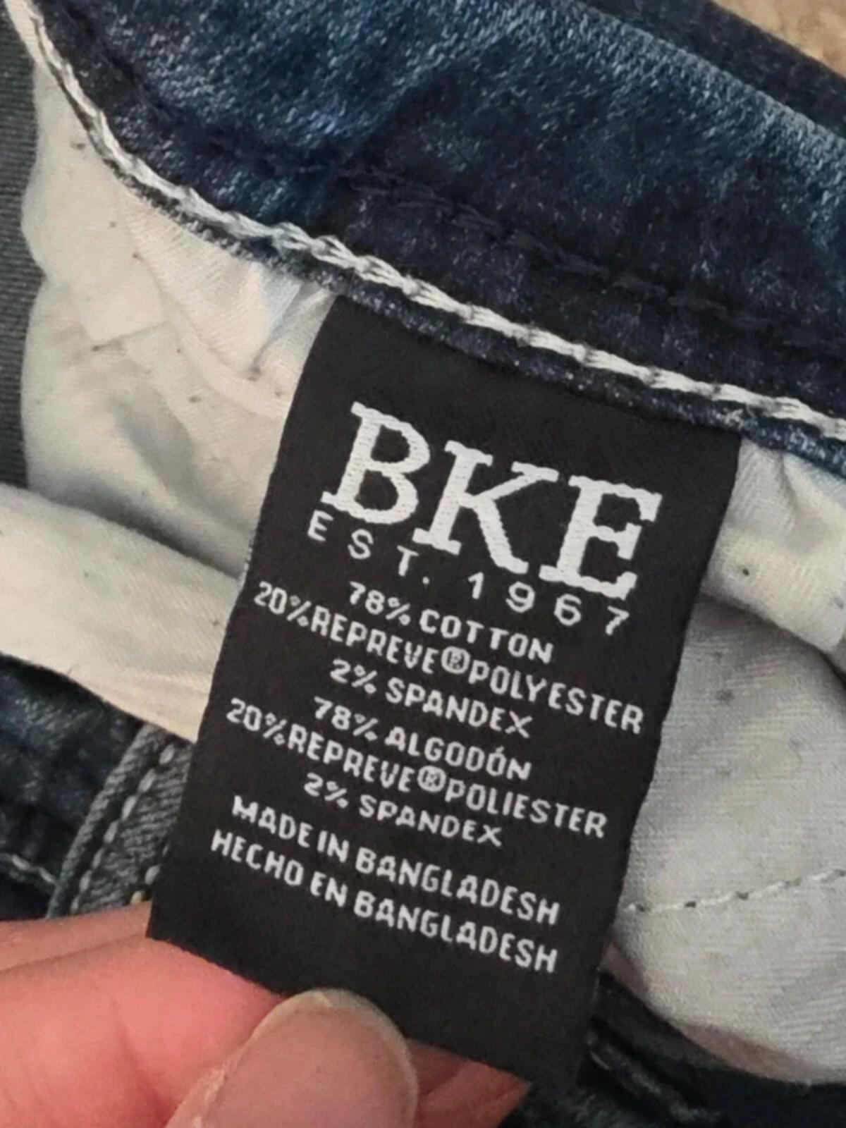 BKE Vintage Y2K Aiden Mid Rise Bootcut Jeans UK Size 10 Petite