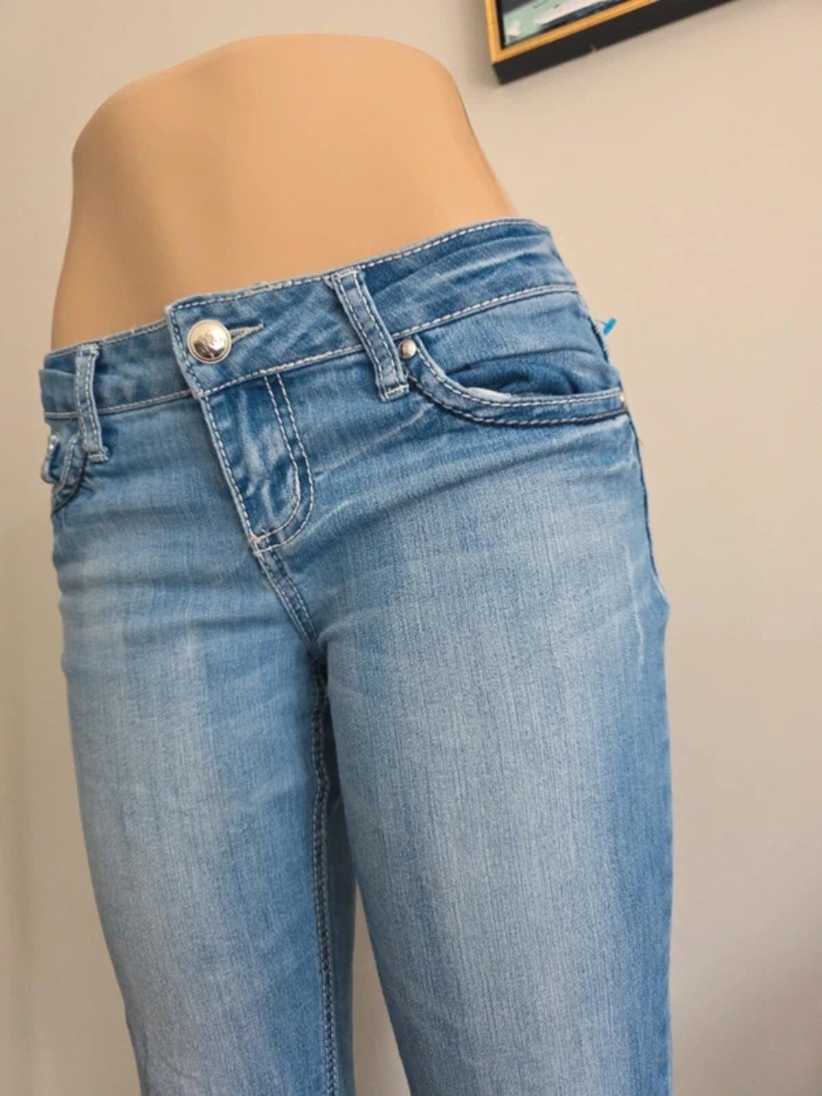 ZCO Jeans Low Rise Bootcut Vintage Y2K Jeans UK Size 10