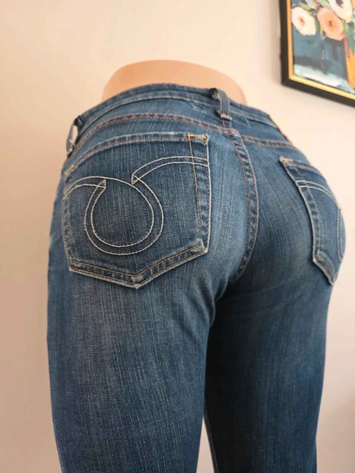 Big Star Ultra Low Rise Flared Vintage Y2K Jeans UK Size 4/6