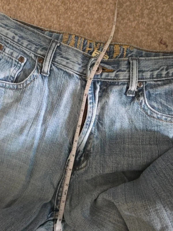 Bailey’s Pt. Vintage Y2K Mid Rise Wide Leg Bootcut Jeans UK Size 8/10 Petite