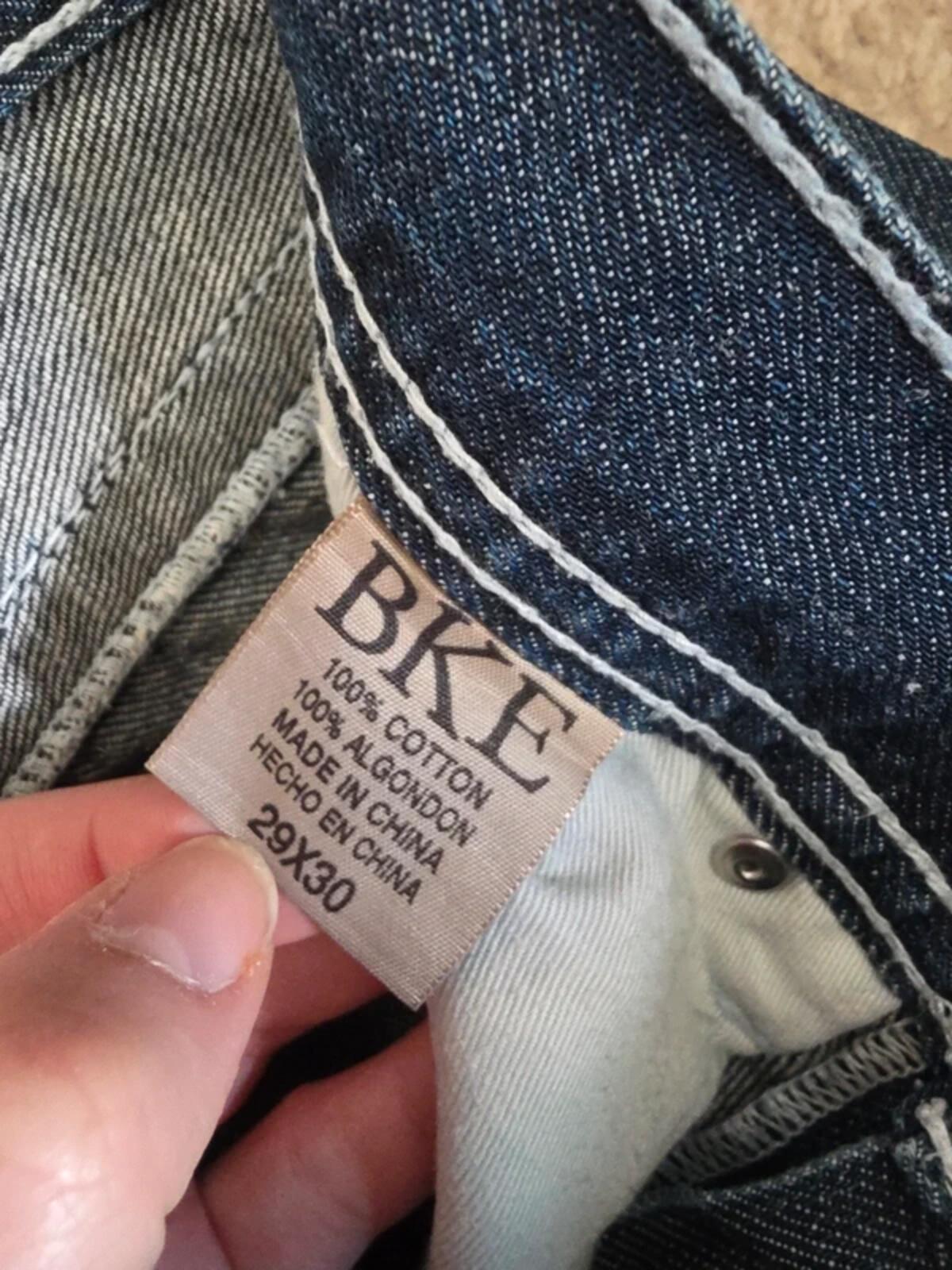 BKE Mid Rise Bootcut Vintage Y2K Jeans UK Size 8/10 Petite