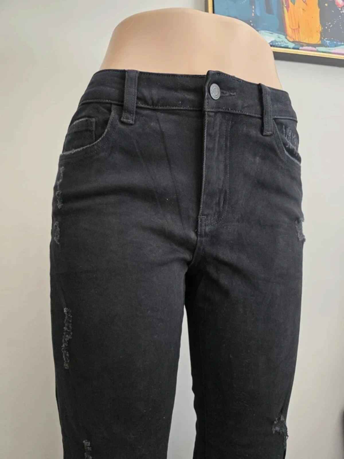 Flying Monkey Mid Rise Flared Vintage Y2K Jeans UK Size 8 Petite