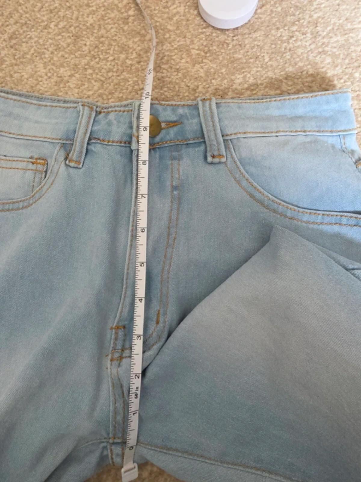 No Label Mid Rise Flared Vintage Y2K Jeans UK Size 6