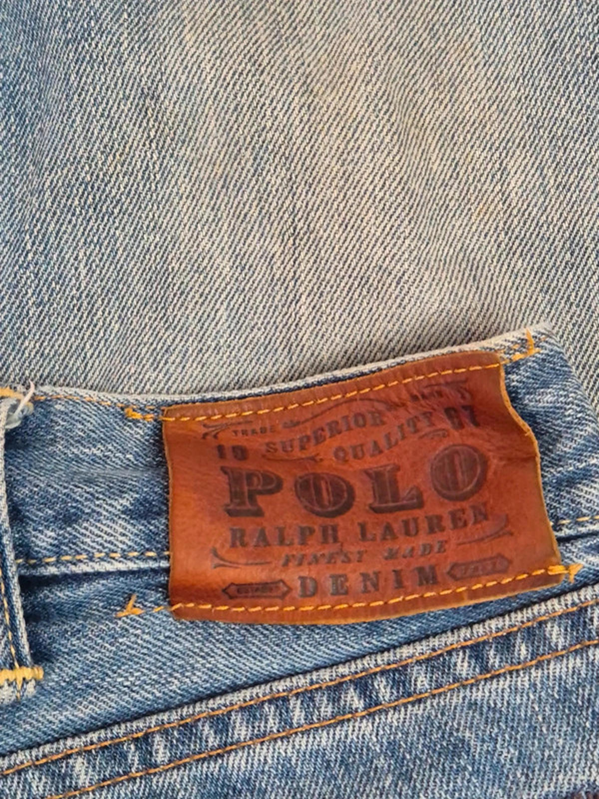 Vintage Y2K Polo Ralph Lauren Straight Leg Jeans UK 22