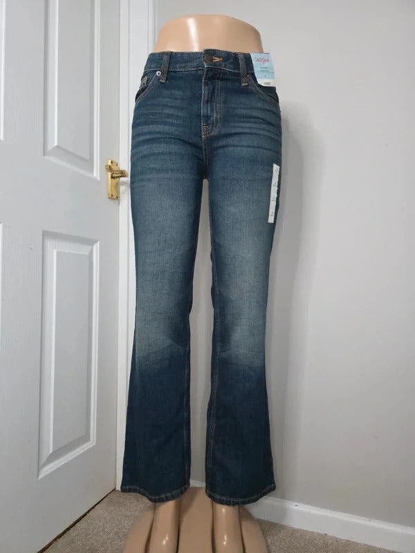 Cat & Jack Mid Rise Bootcut Jeans UK Size 8