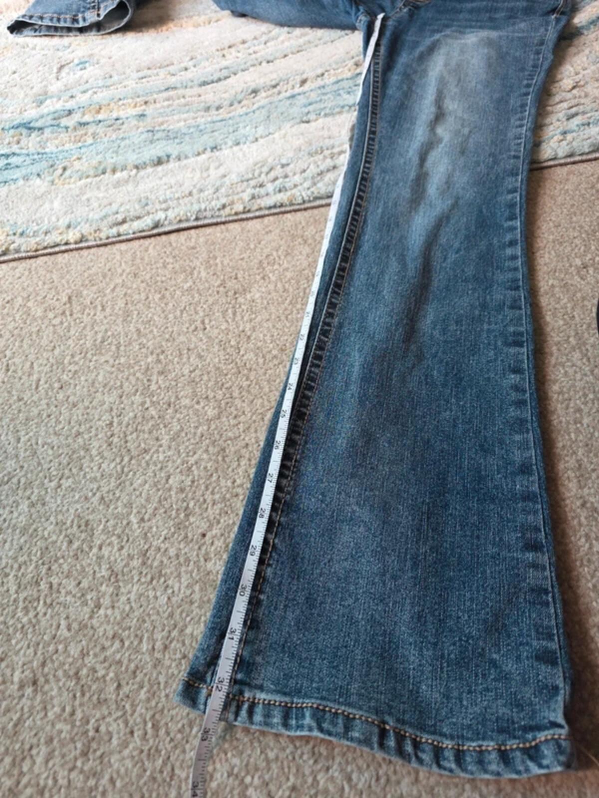 Wallflower Mid Rise Bootcut Vintage Y2K Jeans UK Size 12 Tall