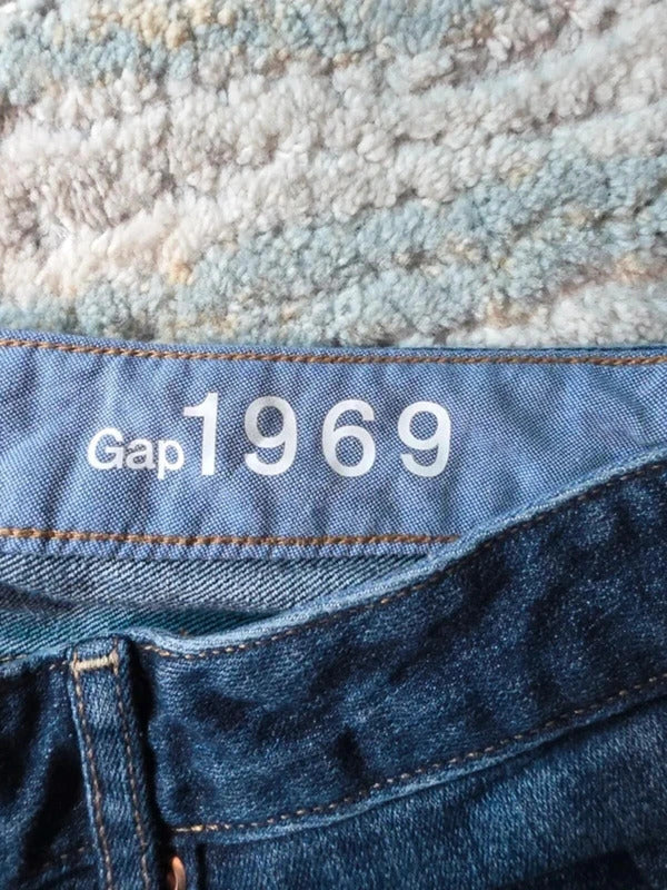 Gap Low Rise Bootcut Vintage Y2K Jeans UK Size 10 Petite
