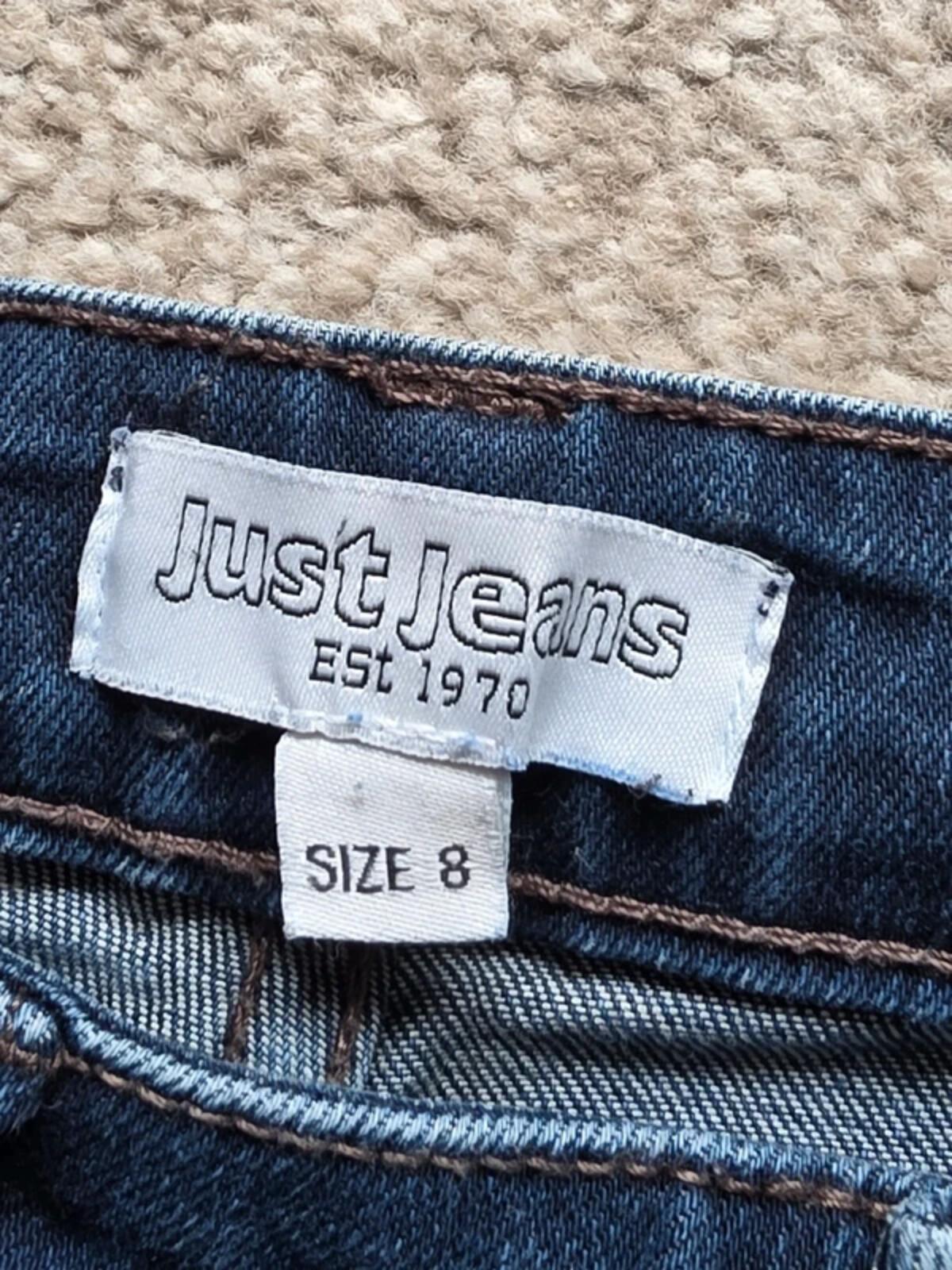 Vintage Y2K Just Jeans Mid Rise Bootcut Jeans UK Size 8