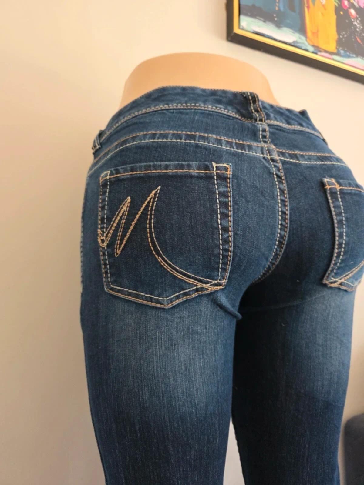 Maurices Low Rise Bootcut Vintage Y2K Jeans UK Size 8