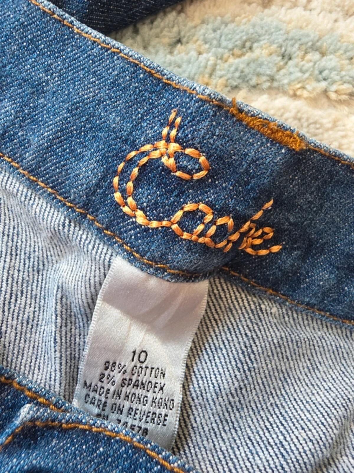 Cache Vintage Y2K Flared Jeans UK Size 12 Petite
