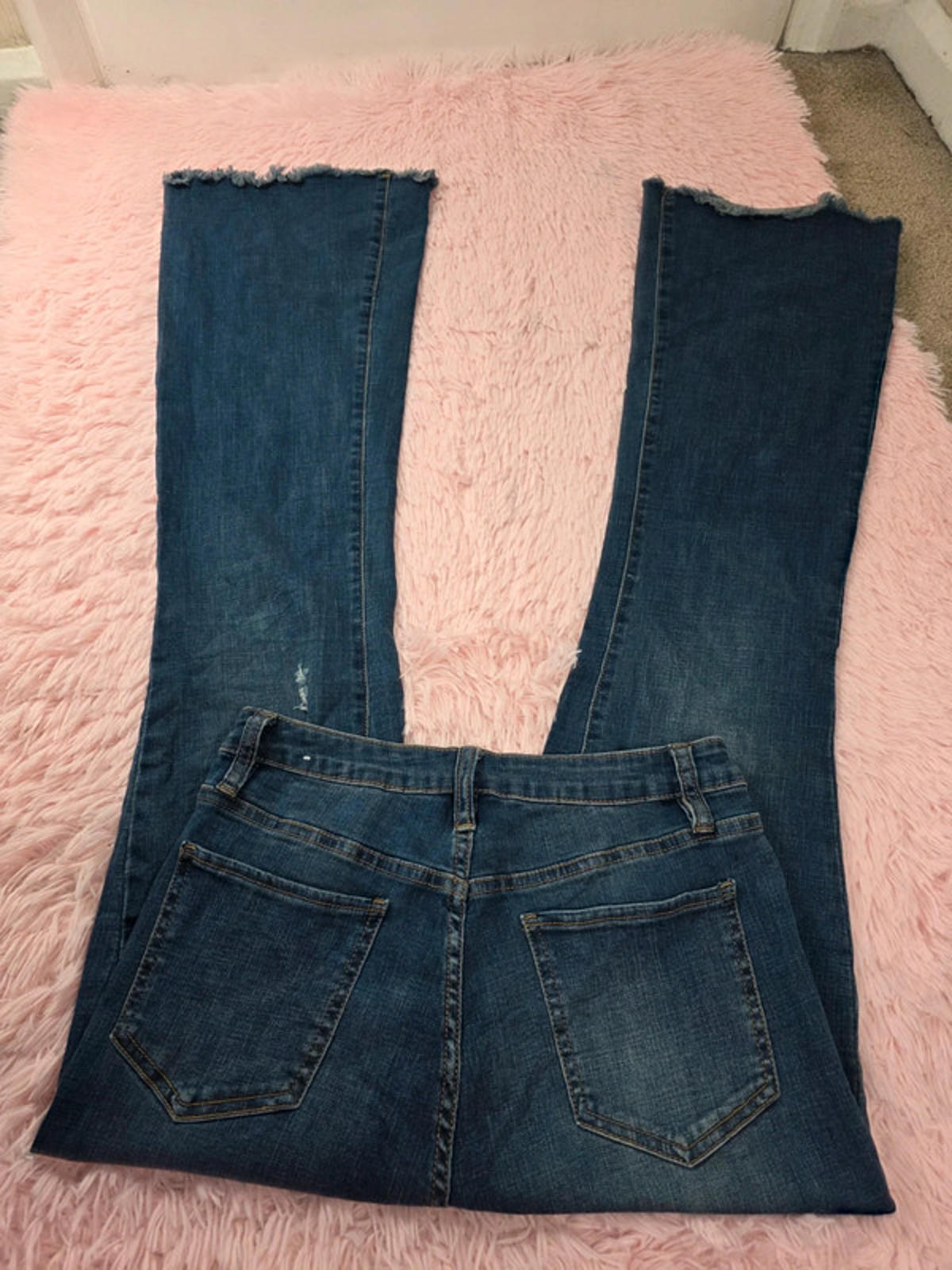 Vintage Y2K YMI High Rise Flare Jeans UK size 8