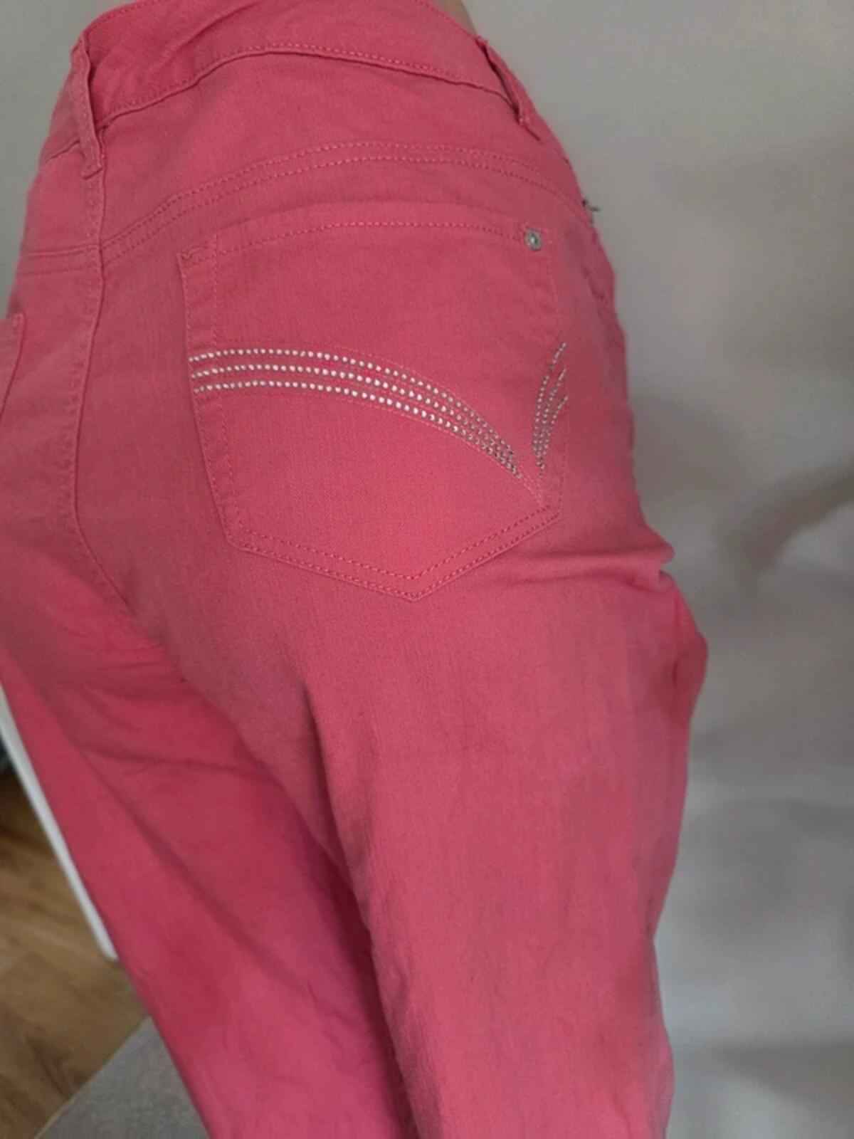 Style & Co High Rise Cropped Jeans UK Size 16