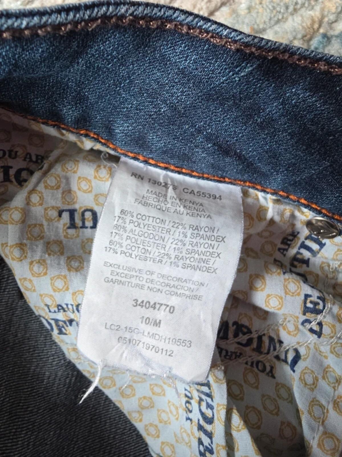 Lee Mid Rise Bootcut Vintage Y2K Jeans UK Size 10/12