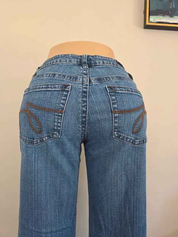 Jag Vintage Y2K Mid Rise Relaxed Bootcut Jeans UK Size 10