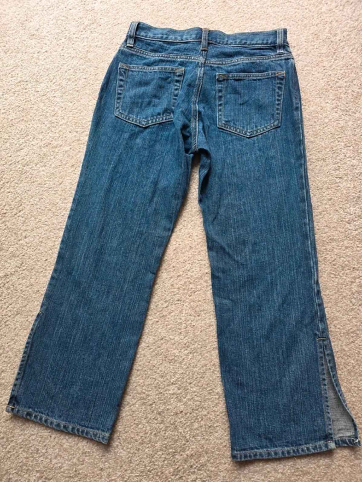 Gap Mid Rise Capri Jeans UK Size 4