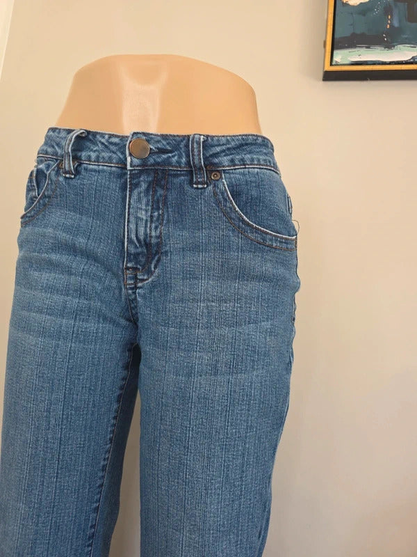 Jag Vintage Y2K Mid Rise Relaxed Bootcut Jeans UK Size 10