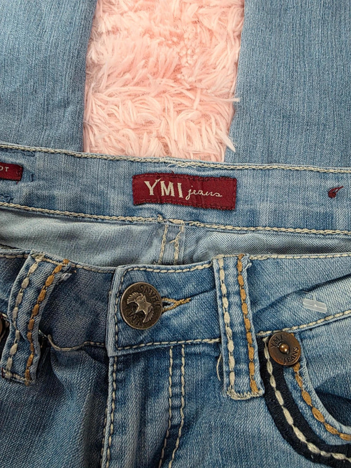 Y2K YMI Low Rise Bootcut Jeans UK Size 10