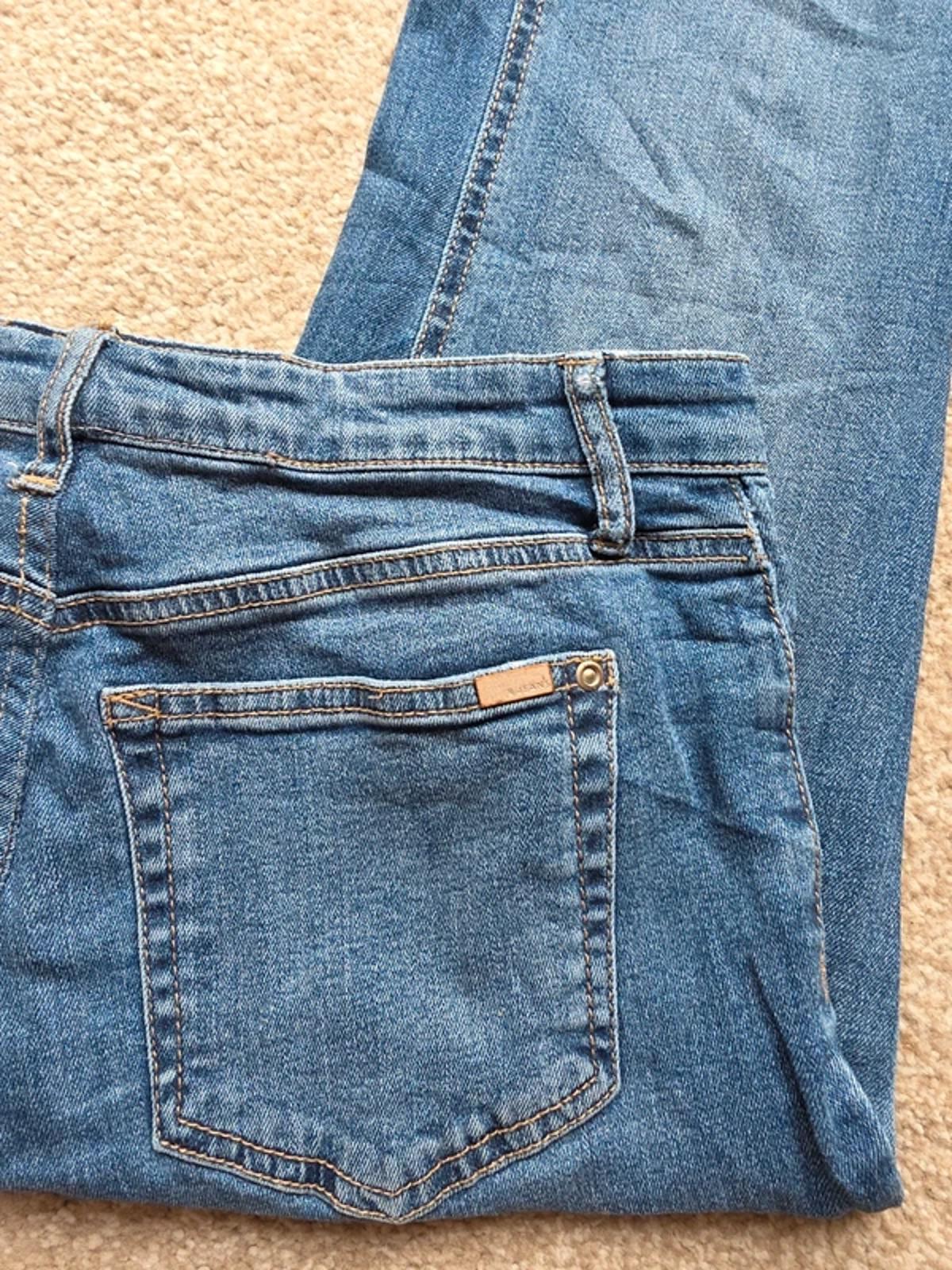 Vintage Y2K R Jeans Low Rise Bootcut Jeans UK Size 8 Petite .