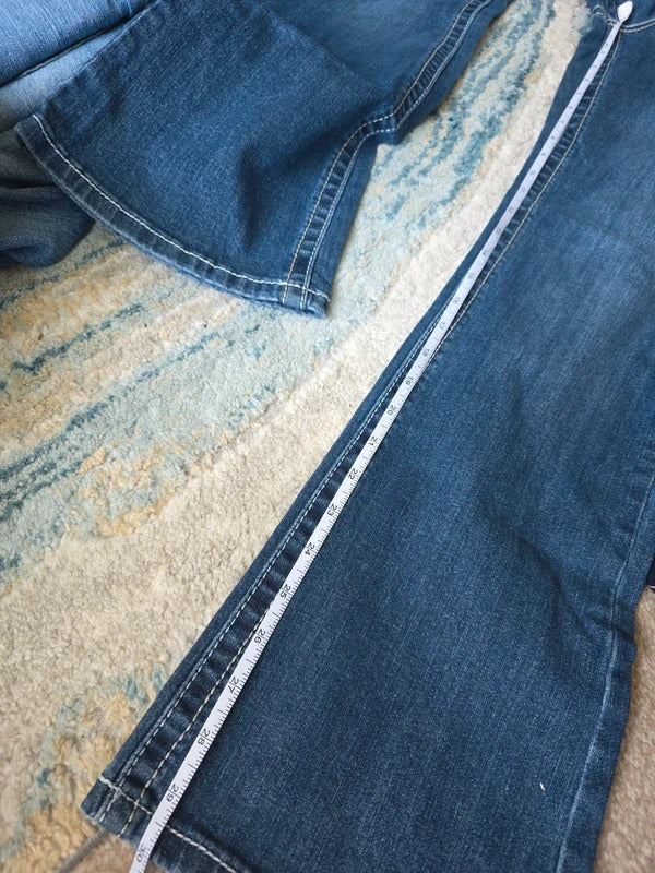 Maurices Mid Rise Bootcut Vintage Y2K Jeans UK Size 6/8
