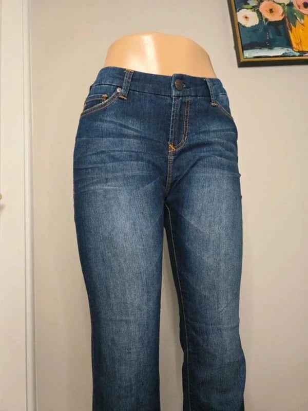 Dear John Mid Rise Bootcut Vintage Y2K Jeans UK Size 8