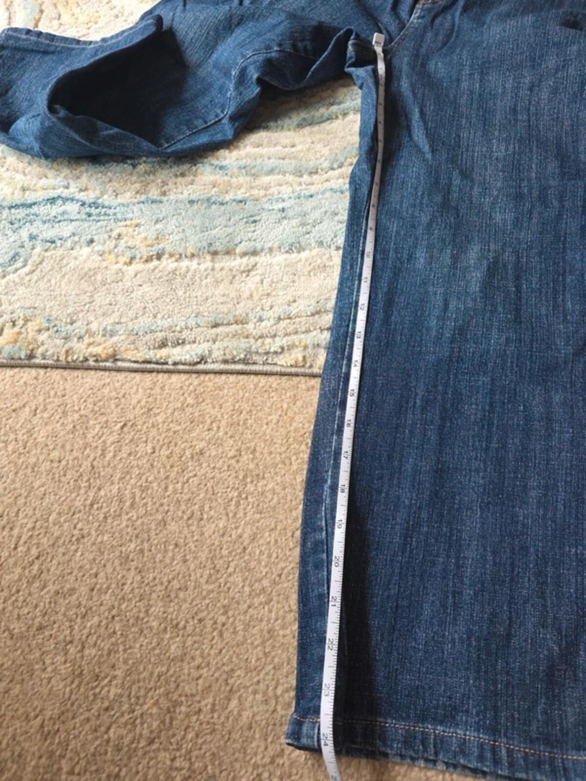 Penmans Vintage Y2K High Rise Relaxed Capri Jeans UK Size 10