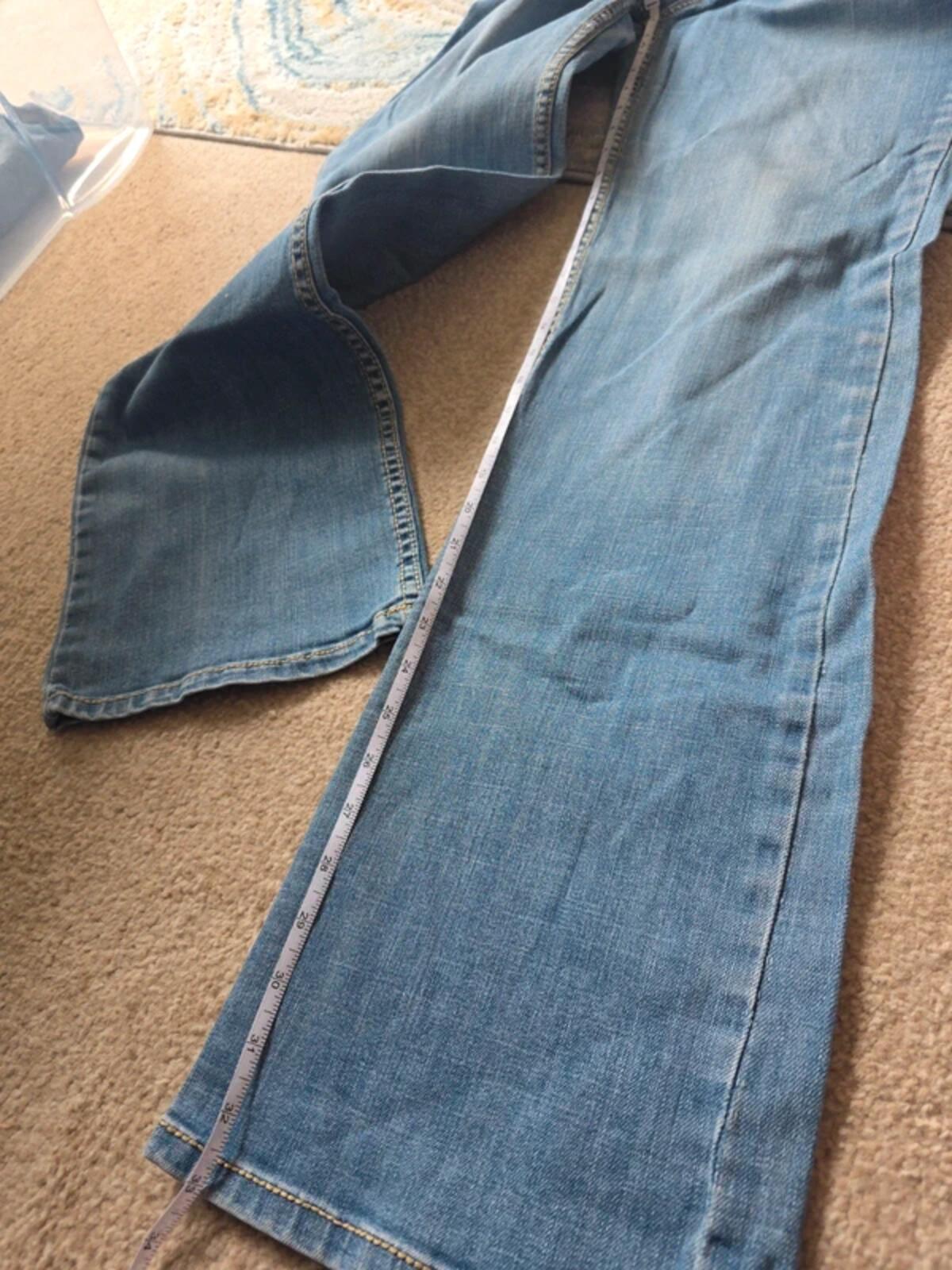 Promod Tall Relaxed Bootcut Vintage Y2K Jeans UK Size 10/12