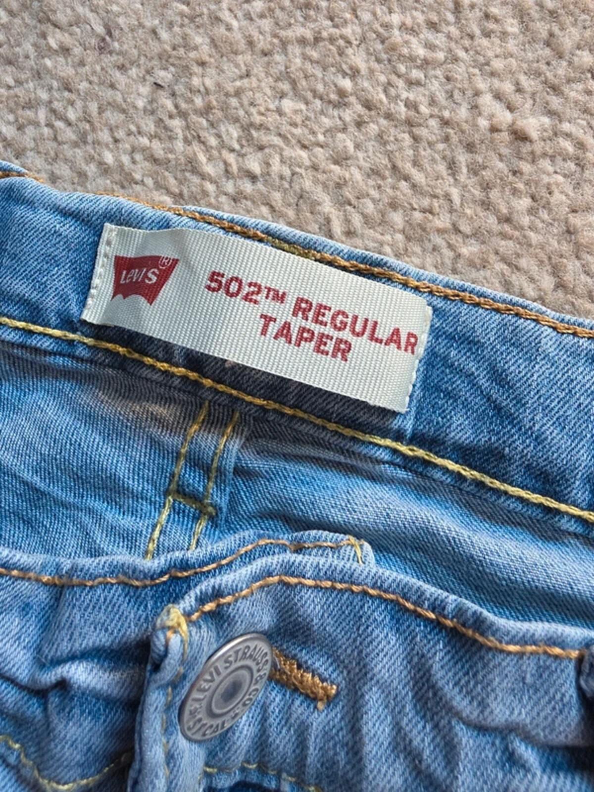 Levi's 502 Mid Rise Slim Vintage Y2K Jeans UK Size 10 Petite