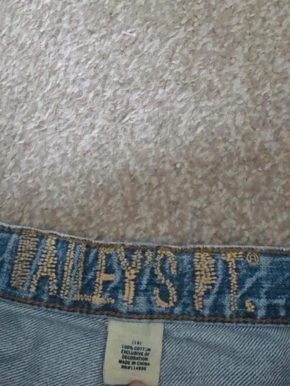 Bailey’s Pt. Vintage Y2K Mid Rise Wide Leg Bootcut Jeans UK Size 8/10 Petite
