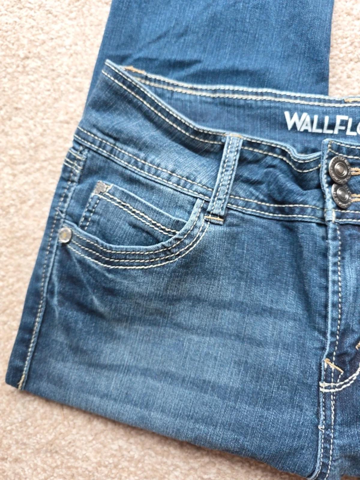 Vintage Y2K Wallflower Mid Rise Bootcut Jeans UK Size 12 Petite