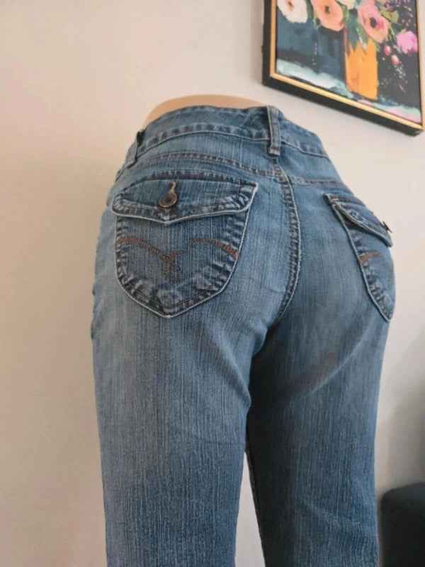 Bandolino Mid Rise Bootcut Vintage Y2K Jeans UK Size 10