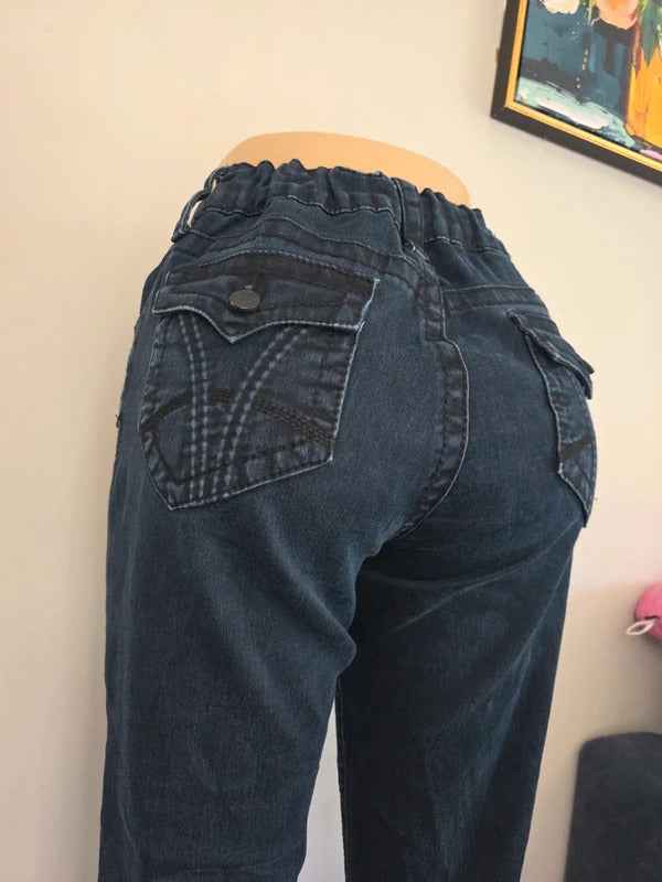Kut From The Kloth Mid Rise Bootcut Vintage Y2K Jeans UK Size 10/12 Tall