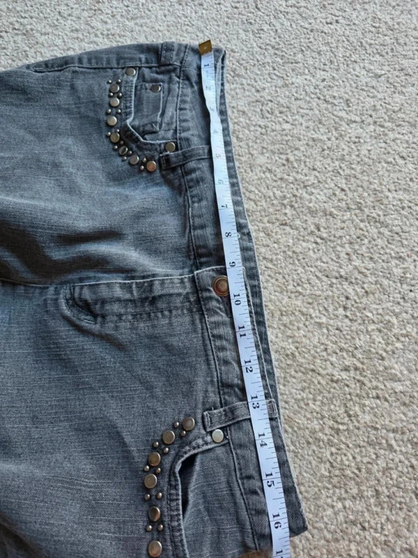 Vintage Y2K Style & Co Mid Rise Bootcut Jeans UK Size 12/14 Petite