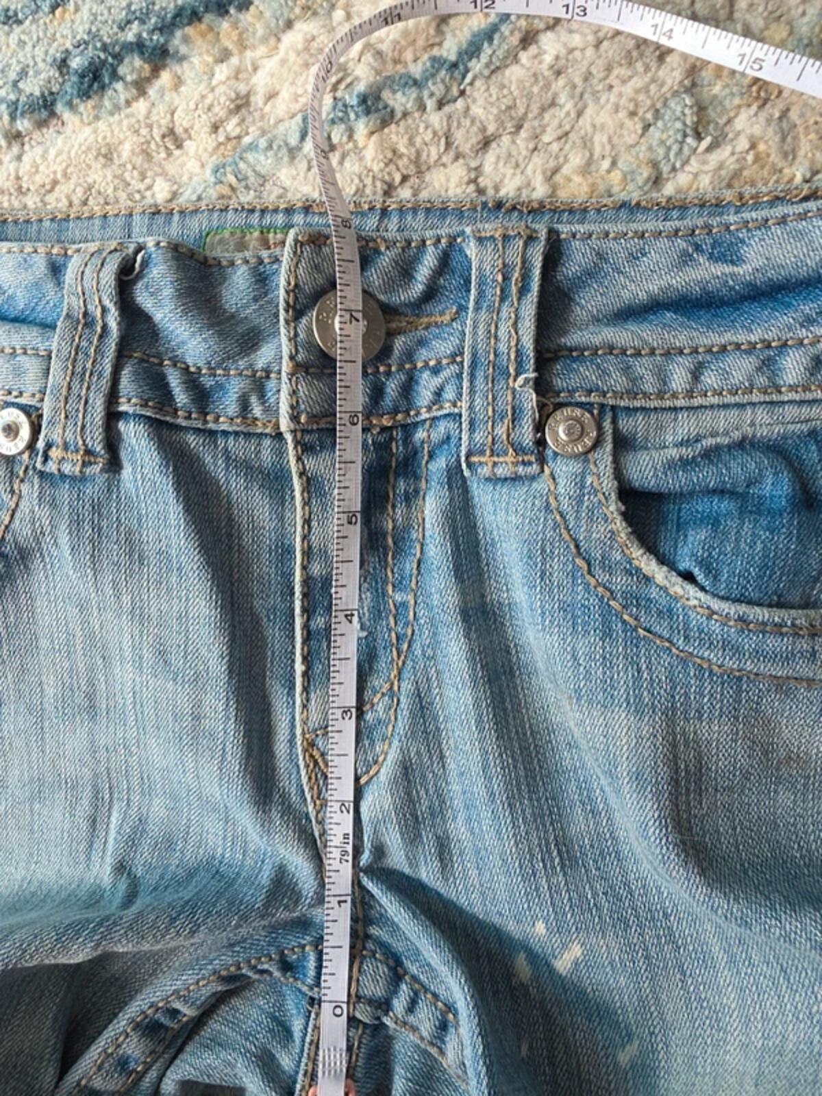 R.E.U.S.E Low Rise Straight Vintage Y2K Jeans UK Size 8 Very Tall