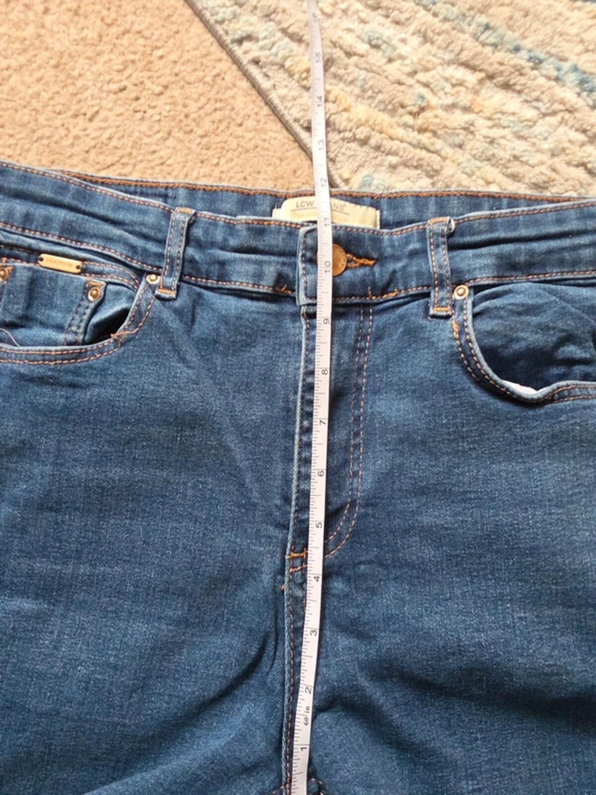 LC Waikiki Jeans High Rise Flared Vintage Y2K Jeans UK Size 10