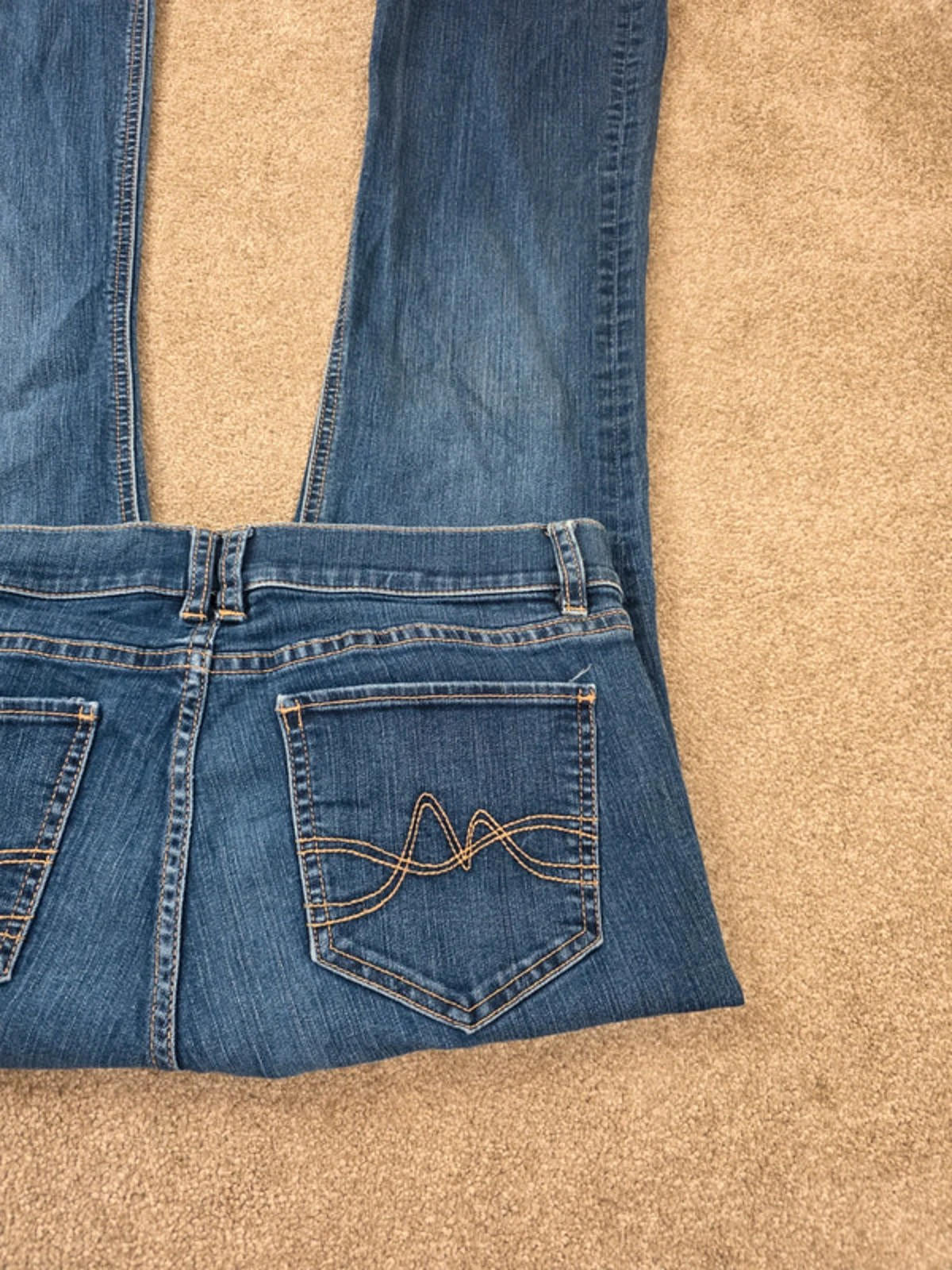 Vintage Y2K NY & Co Mid Rise Bootcut Jeans UK Size 10–12 Petite
