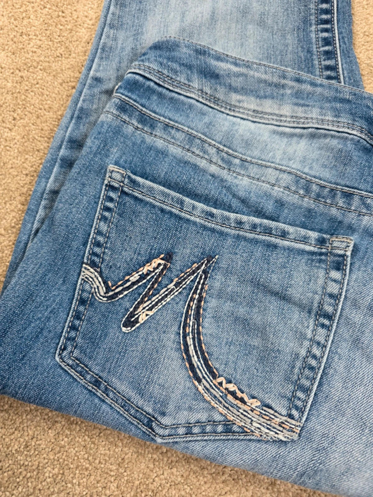 Vintage Y2K Maurice’s Low Rise Bootcut Jeans UK Size 12 Petite