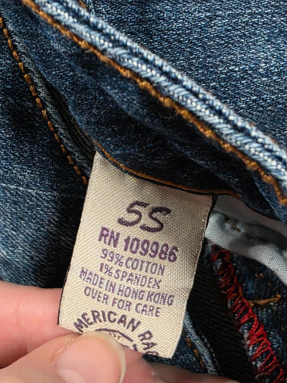 Vintage Y2K American Rag Low Rise Bootcut Jeans UK Size 10 Petite