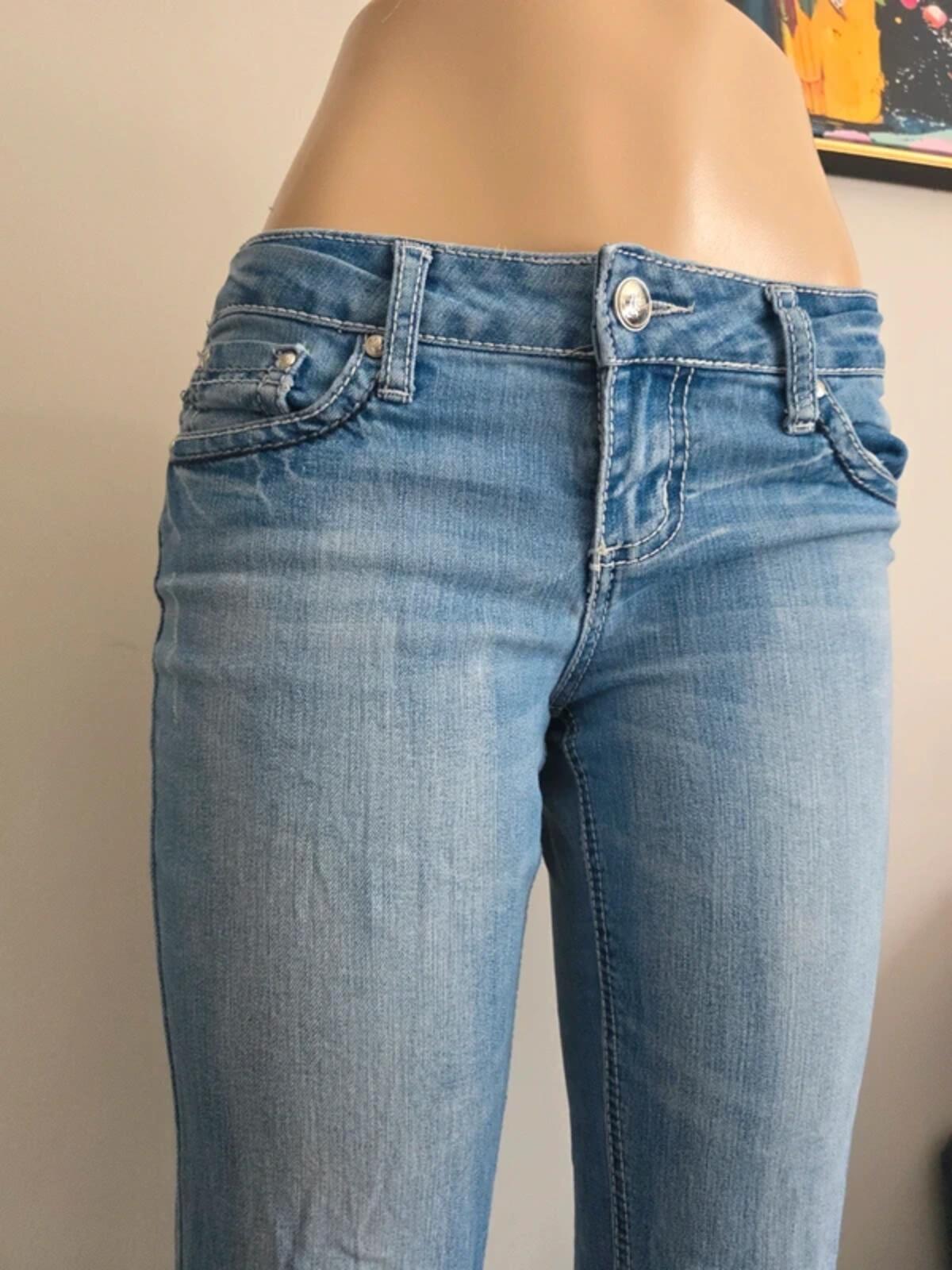 ZCO Jeans Low Rise Bootcut Vintage Y2K Jeans UK Size 10