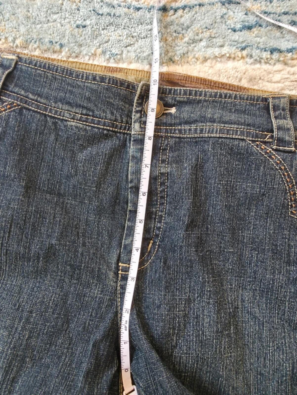 Bandolino Mid Rise Wide Leg Vintage Y2K Baggy Jeans UK Size 14