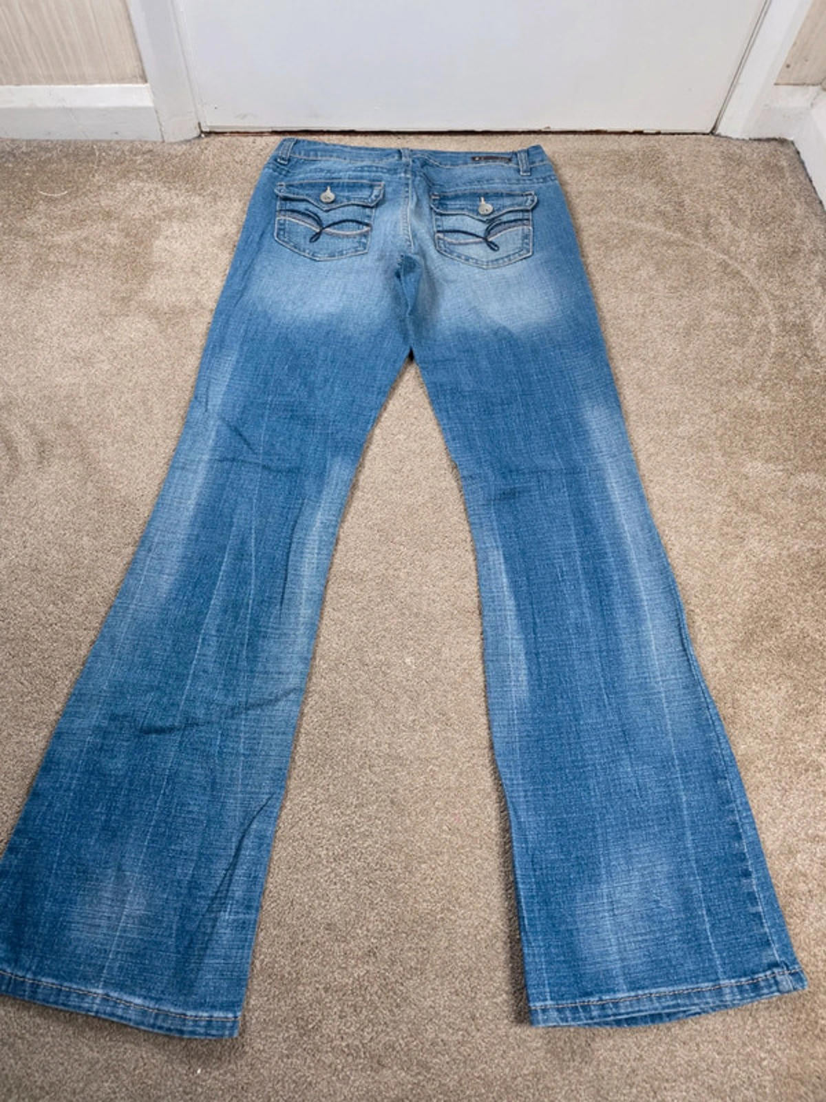 Vintage Y2K L.E.I. Low Rise Bootcut Jeans UK Size 12