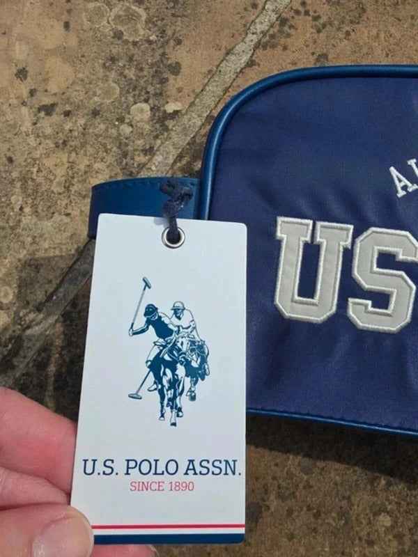 U.S. Polo Assn. Kinston Navy Wash Bag Toiletry Bag BNWT