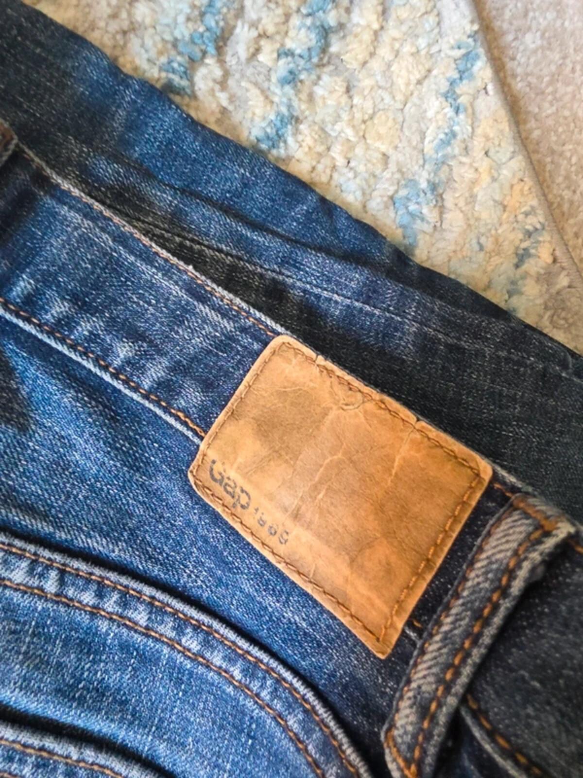 Gap Low Rise Skinny Vintage Y2K Jeans UK Size 4/6 Petite