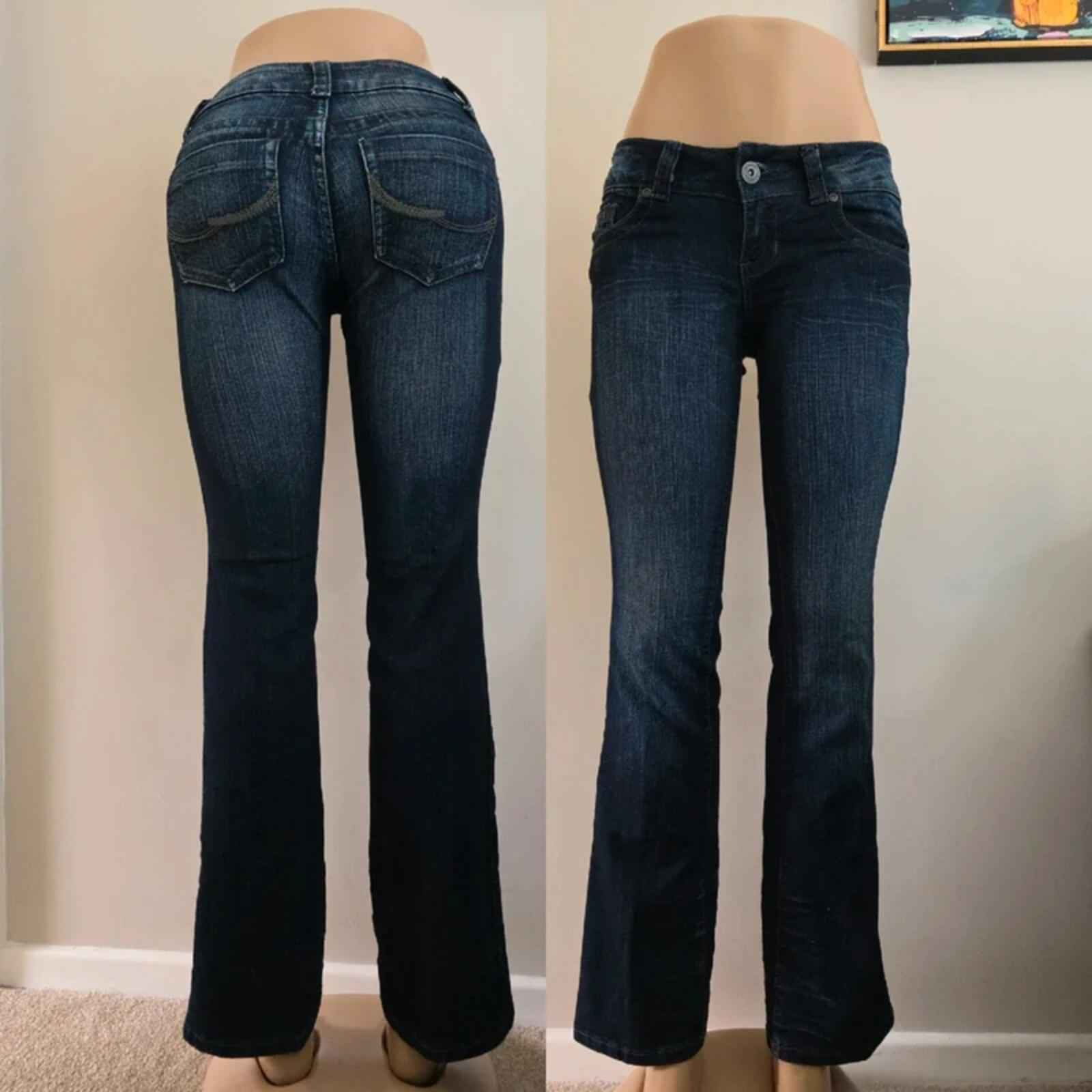 Vintage Y2K Bongo Low Rise Bootcut Jeans UK Size 4