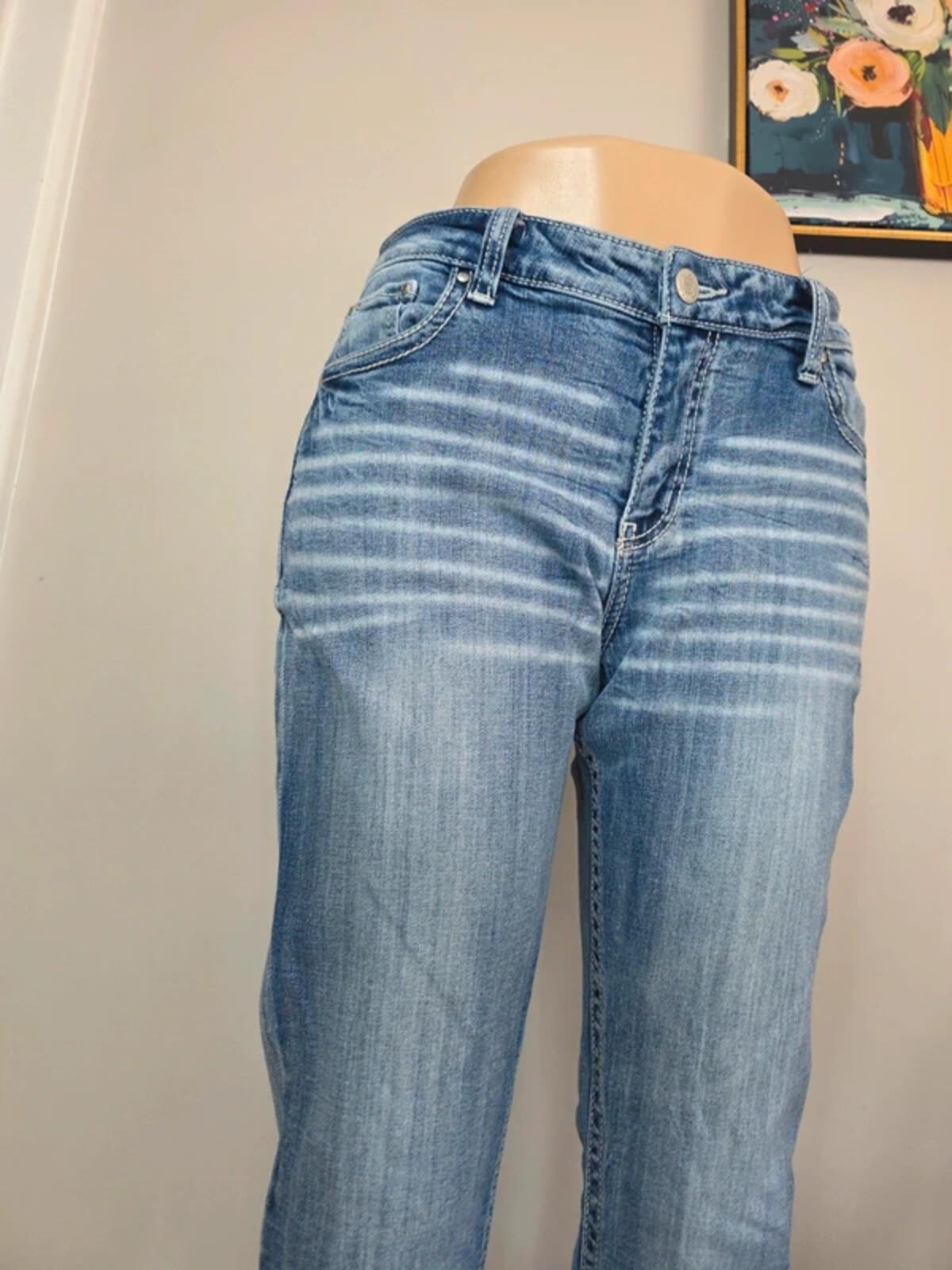 Daytrip Mid Rise Straight Vintage Y2K Jeans UK Size 12